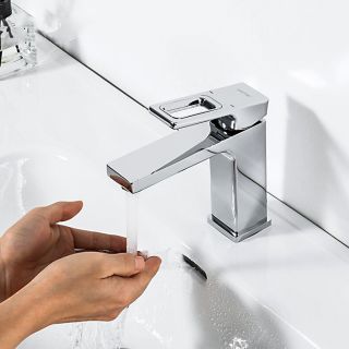 Смеситель для раковины Gappo G1018-1 хром